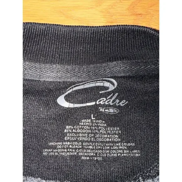 Colorado University Buffaloes Buffs Vintage Cadre Athletic Sweatshirt Size Large - Picture 5 of 9